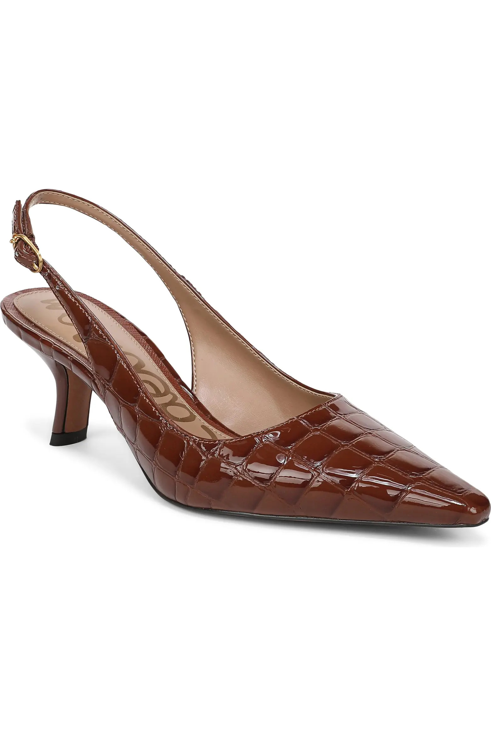 Sam Edelman Bianka Slingback Pointed Toe Pump (Women) | Nordstrom | Nordstrom