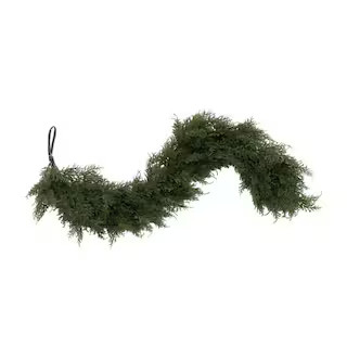 Nearly Natural 60 in. Artificial Cedar Garland 4953 - The Home Depot | The Home Depot