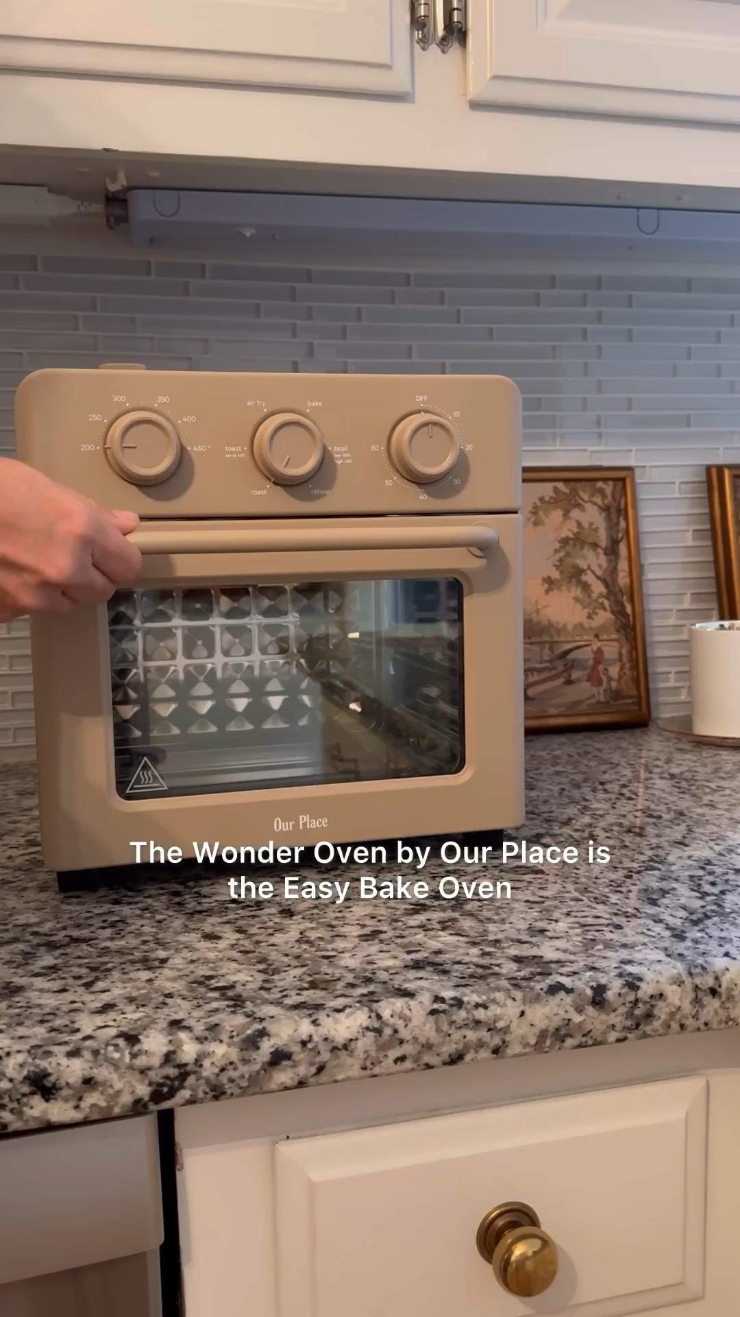 I’ve been trying to consolidate my kitchen appliances to free up both storage and counter space, and so I thought I’d try the Wonder Oven from #OurPlace. This cute little oven has 6 features including bake, broil, reheat, air fry, roast, toast. It also has a steaming function! I chose the color steam for mine which is a pretty beige but it comes in several different colors. I’m so excited to try all the features and free up kitchen storage. 

#LTKHome #LTKVideo