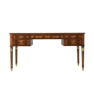 Essential Solid Wood Desk | Perigold