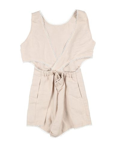 Chloé Toddler Girl Playsuit Beige Size 5 Linen, Cotton | YOOX (US)