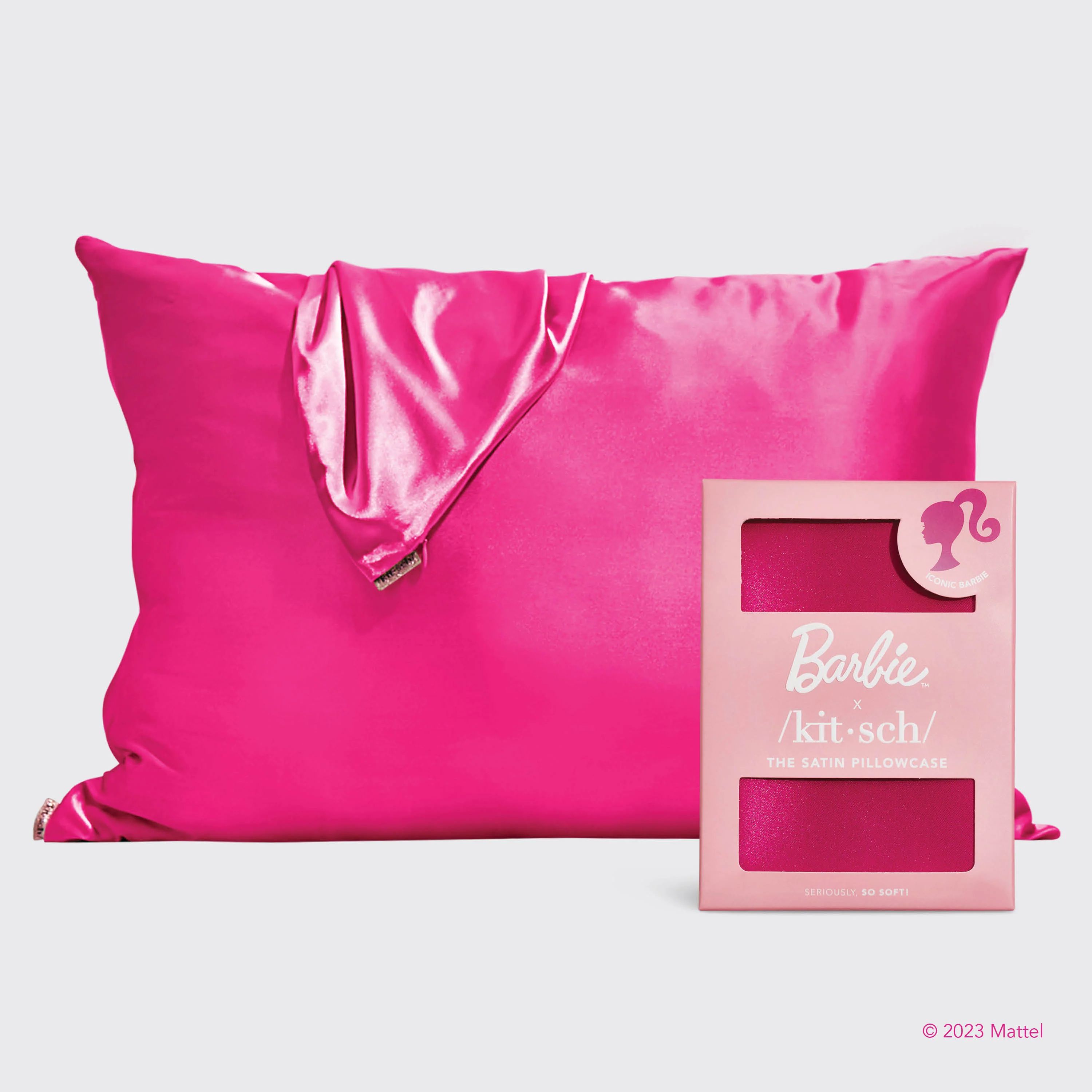 Barbie x Kitsch Satin Pillowcase - Iconic | Kitsch