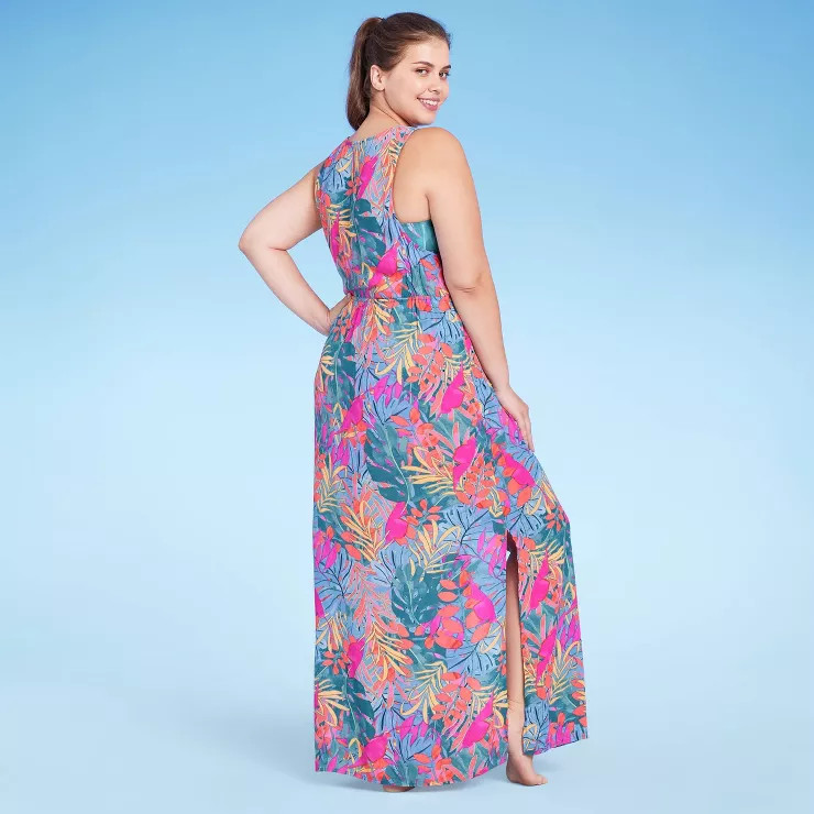 Women's Sleeveless Cover Up Maxi Duster - Kona Sol™ | Target
