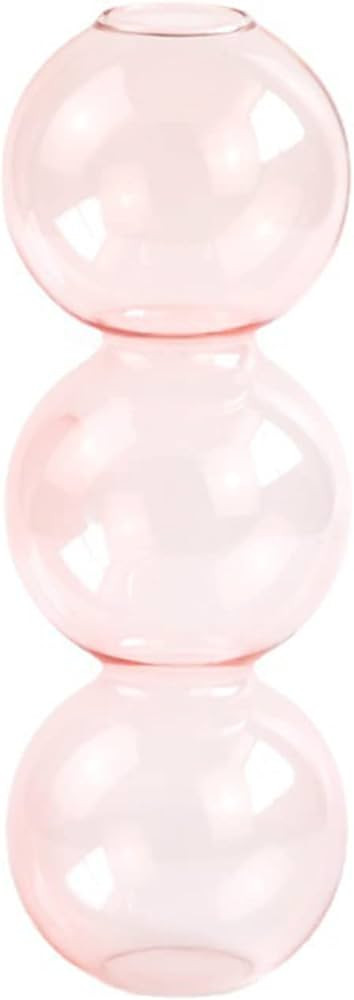 MEUMITY Clear Glass Bubble Hydroponic Vase,7 Inch Cute Style Bubble Vase Unique Floral Vase Creat... | Amazon (US)