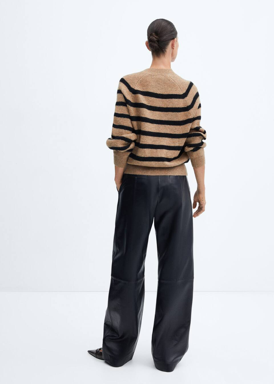 High-waist balloon jeans -  Women | Mango USA | MANGO (US)