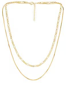 Luv AJ Cecilia Chain Necklace in Gold from Revolve.com | Revolve Clothing (Global)