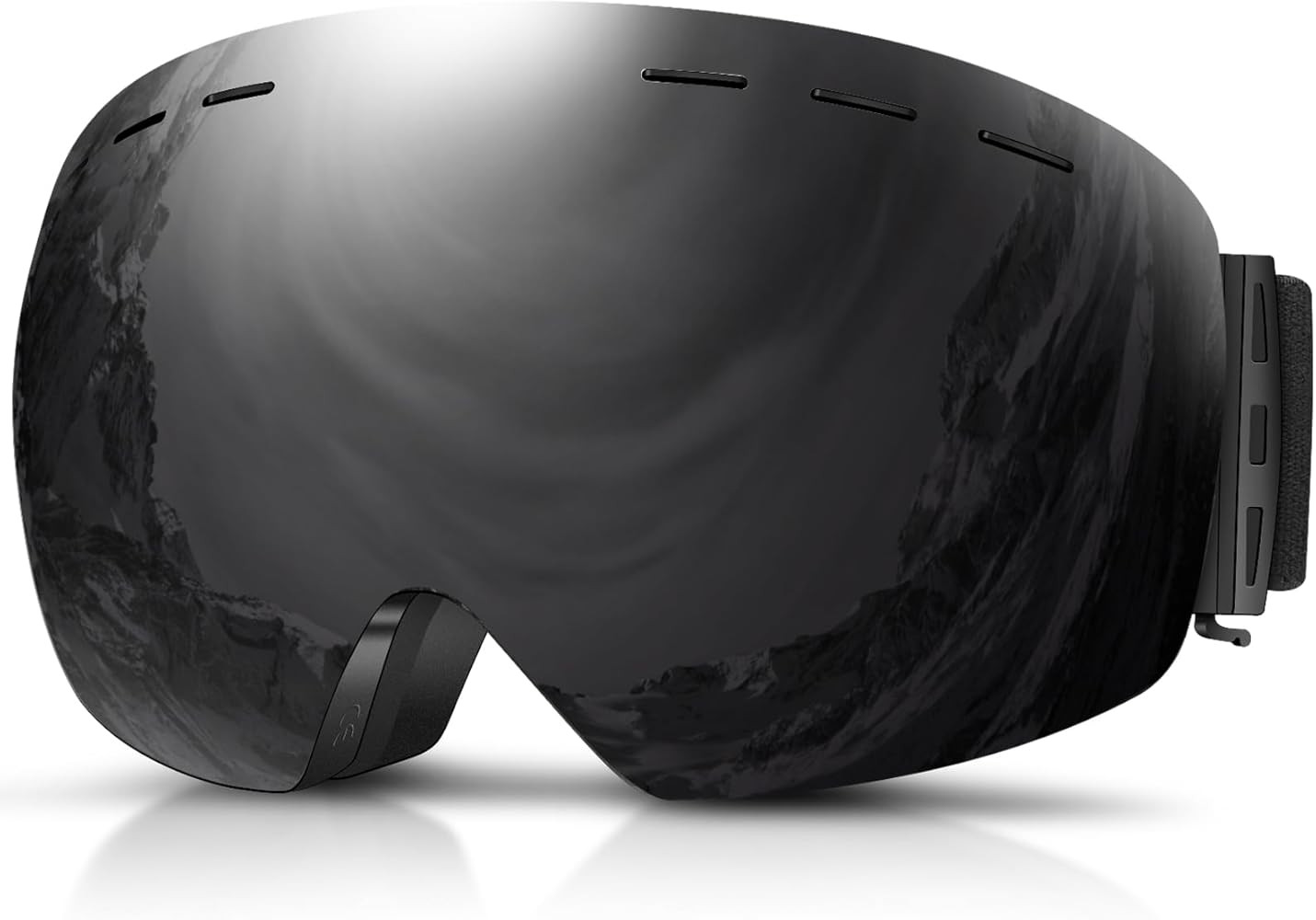 DADA-PRO Ski Goggles Men Women Snowboard Goggles Over Glasses OTG Anti Fog Snow Goggles Frameless... | Amazon (US)