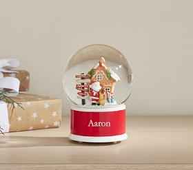 Santa's Workshop Snowglobe | Pottery Barn Kids