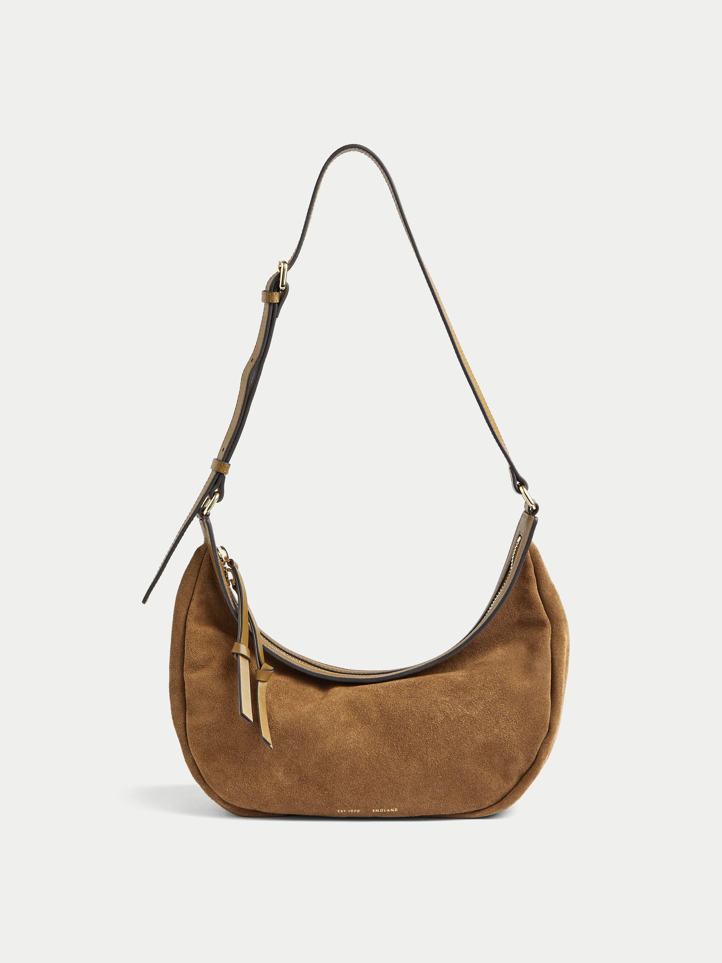 Melbury Soft Suede Bag | Tan | Jigsaw (UK)