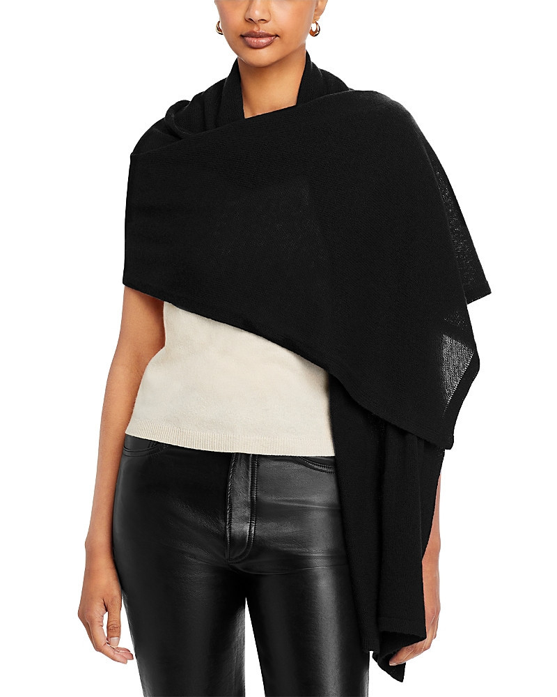 C by Bloomingdale's Cashmere 100% Cashmere Oversized Knit Scarf - Exclusive | Bloomingdale's (US)