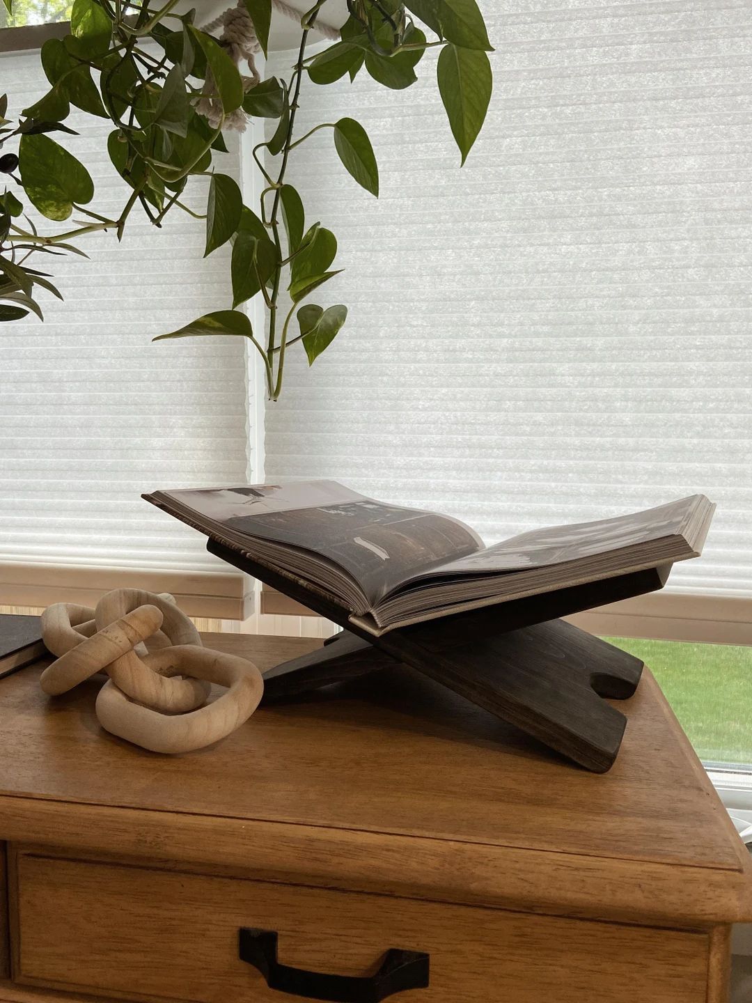 Open Book Display  Wood Book Display  Wood Book Stand  - Etsy Canada | Etsy (CAD)