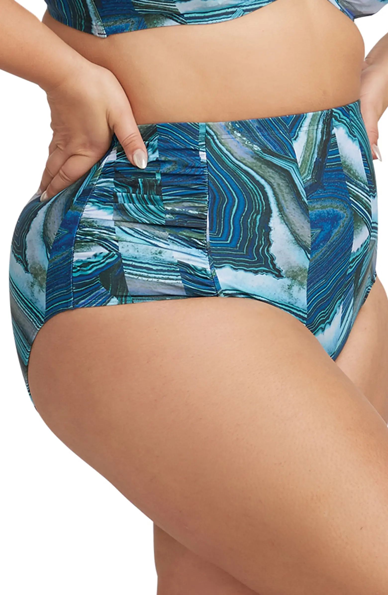 Artesands Chalcedony Botticelli High Waist Bikini Bottoms | Nordstrom | Nordstrom