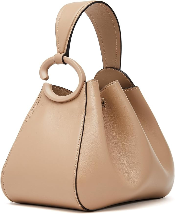 Amazon.com: Oscar de la Renta, O Handle Bag, Nude : Luxury Stores | Amazon (US)