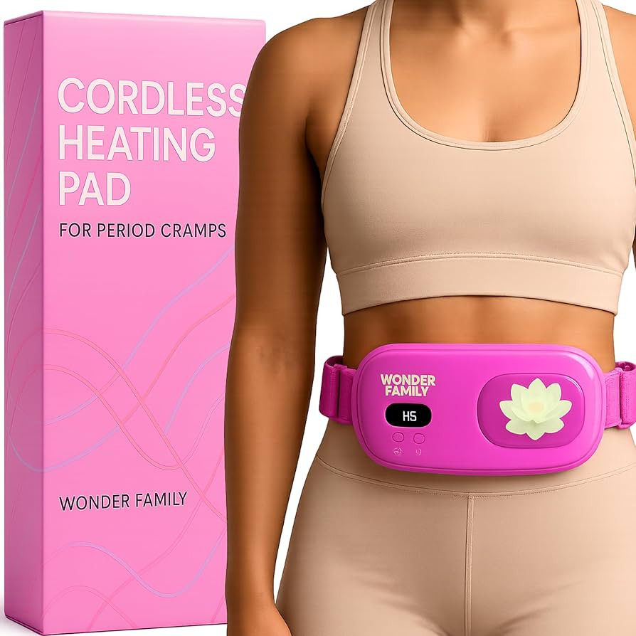 Heating Pad for Period Cramps – FSA/HSA – Portable Cordless Heating Pad for Women – Recharg... | Amazon (US)