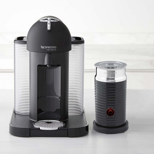 Nespresso Vertuo with Aerocinno, Matte Black by Breville | Williams-Sonoma
