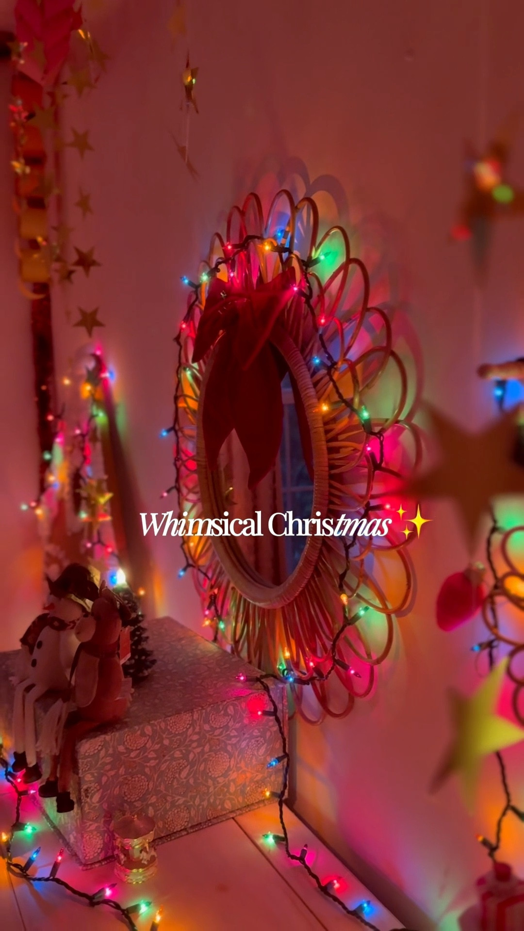 Whimsical Christmas decor // Christmas decorations // incandescent lights // 90s throwback 

#LTKCyberWeek #LTKHoliday #LTKGiftGuide
