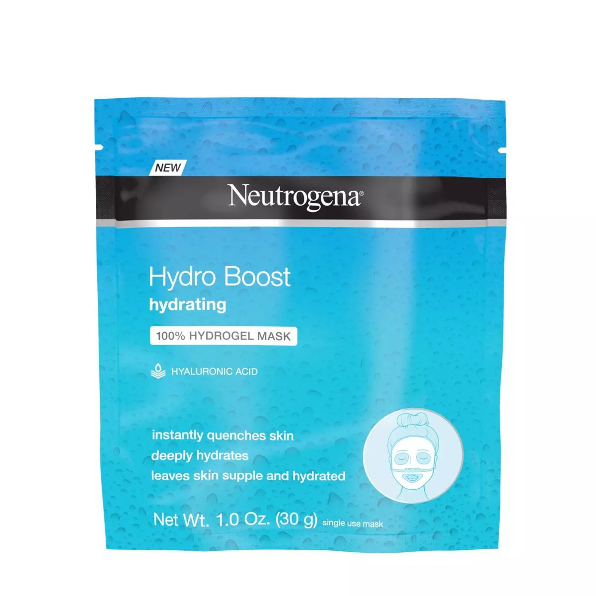 Neutrogena Hydro Boost Moisturizing Sheet Mask with Hyaluronic Acid for Dry Skin - 1 oz | Target