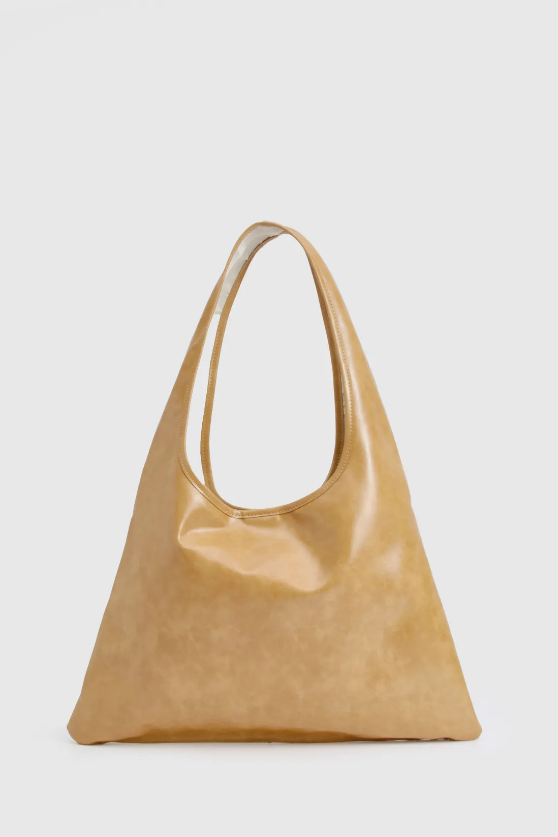 Distressed Leather Slouchy Tote Bag | boohoo (US & Canada)