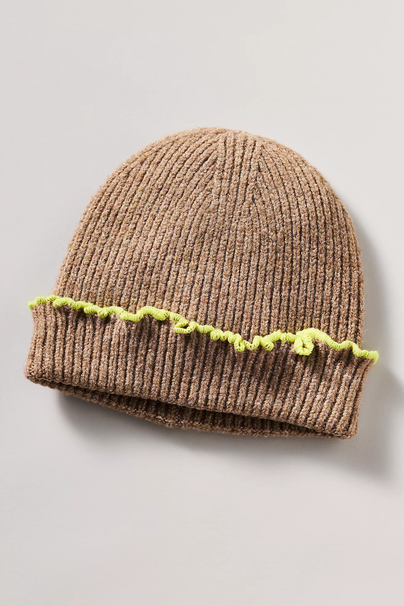 Maeve Lettuce Edge Beanie | Anthropologie (US)
