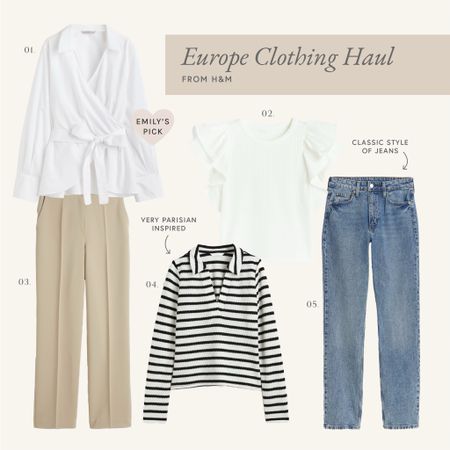 Euro-inspired clothing haul from H&M 🤍☕️🥖 

#LTKunder50 #LTKstyletip #LTKeurope