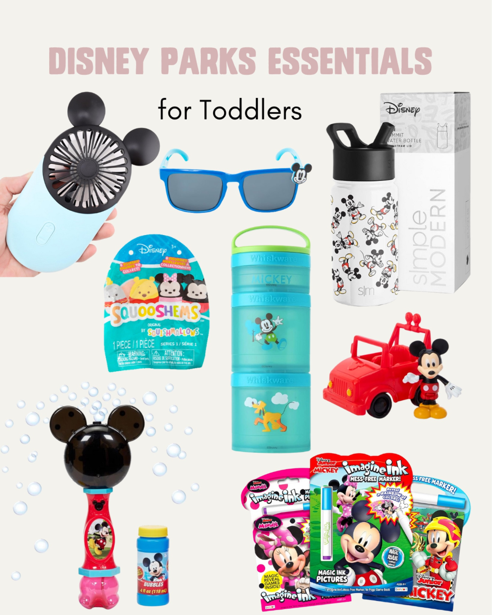 Disney Parks Essentials for Toddlers // Disney toddler // Disney toddler toys // Disney Must Haves // Disney Travel Essentials // Disney fan // Disney bubble wand // Disney water bottle // Disney kids // Disney baby // Disney baby must haves // Disney baby essentials #disney #disneyparks #magickingdom #disneyworld #disneyland #disneyessentials #disneytoddler 

#LTKTravel #LTKKids #LTKBaby