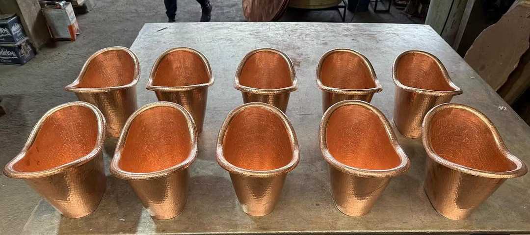 Copper ICE Bucket - Etsy | Etsy (US)