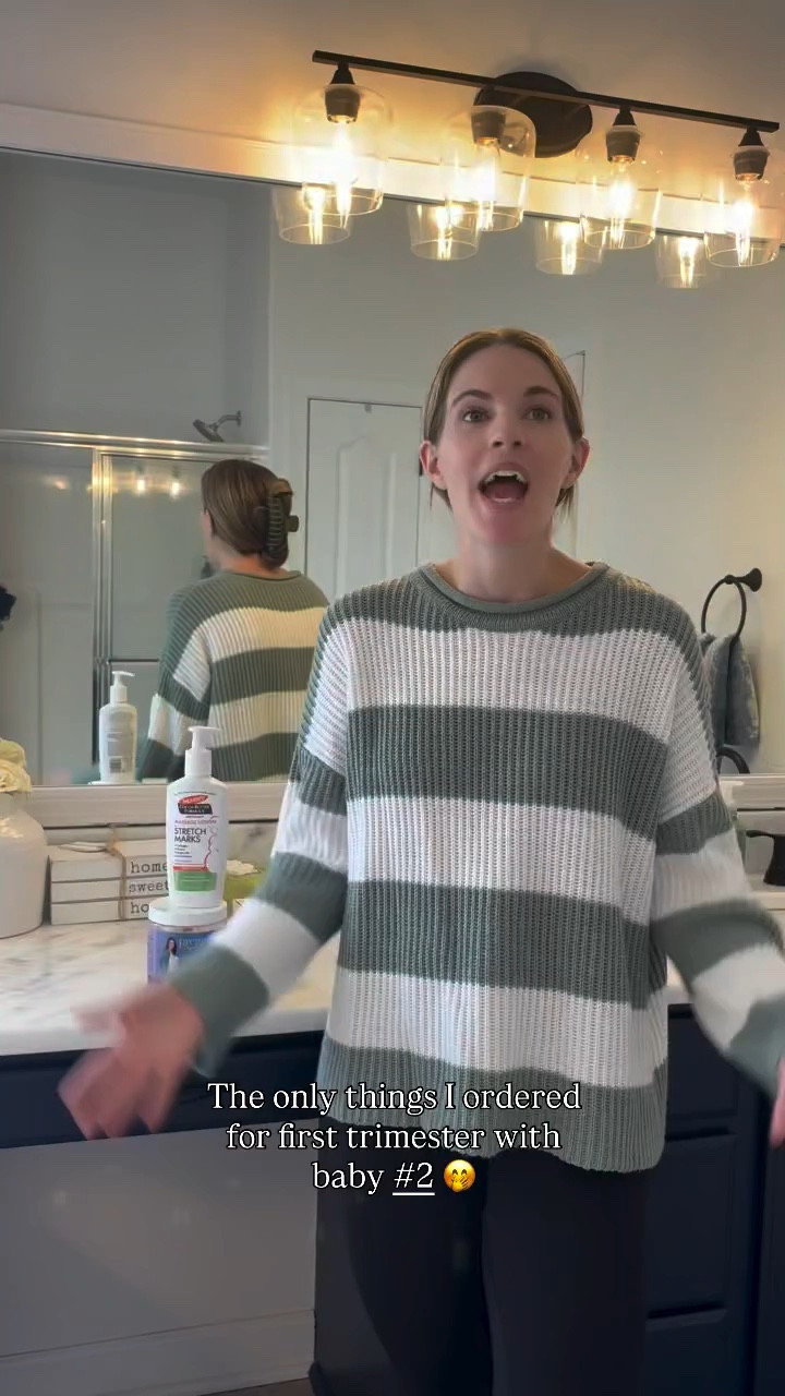 I used & loved all three of these last pregnancy so they all were a must add to my cart for first trimester 🤭

Comment SHOP for details to be sent directly to you or follow me on @shop.ltk 🤰🏽

#pregnant #pregnancy #firsttrimester #pregnantlife #toddlermom