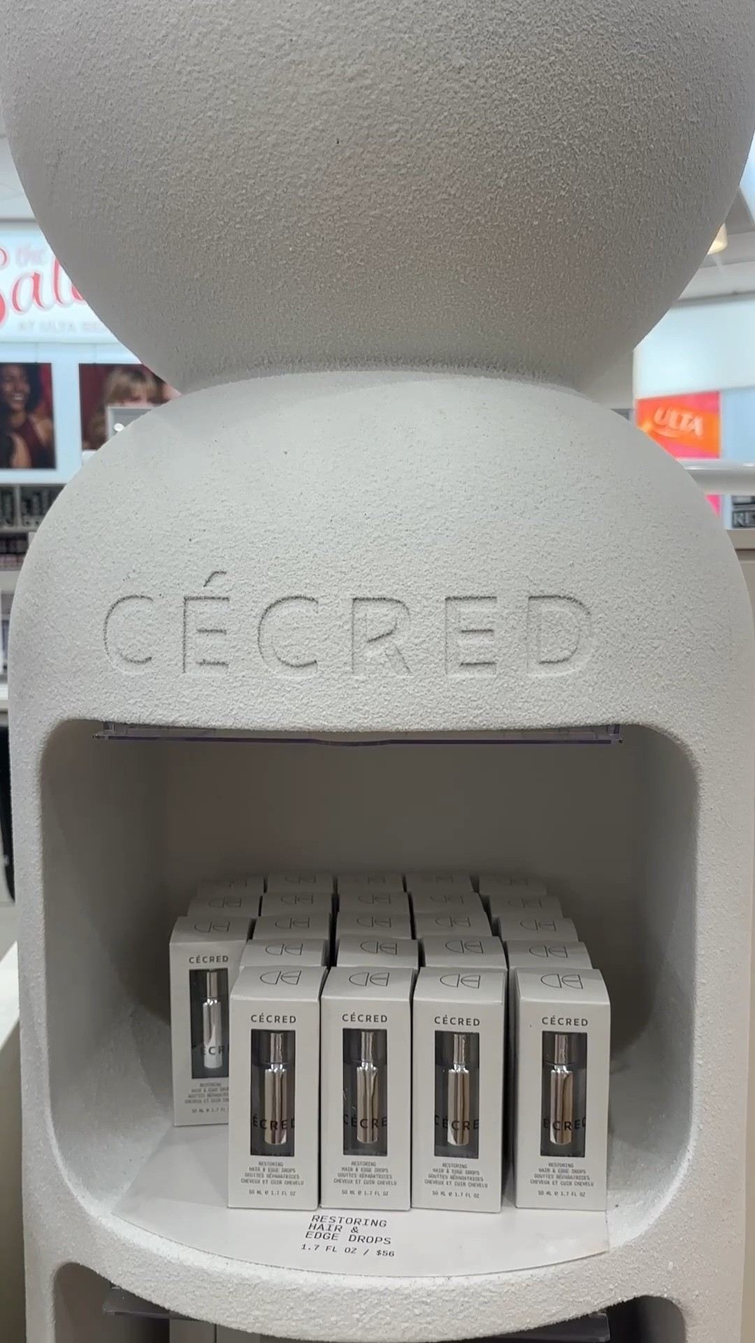How can you miss the #Cécred Hair Care display! 


#cecred #beyonce #haircare #ulta #beauty 

#LTKselfcare #LTKBeauty #LTKFindsUnder100
