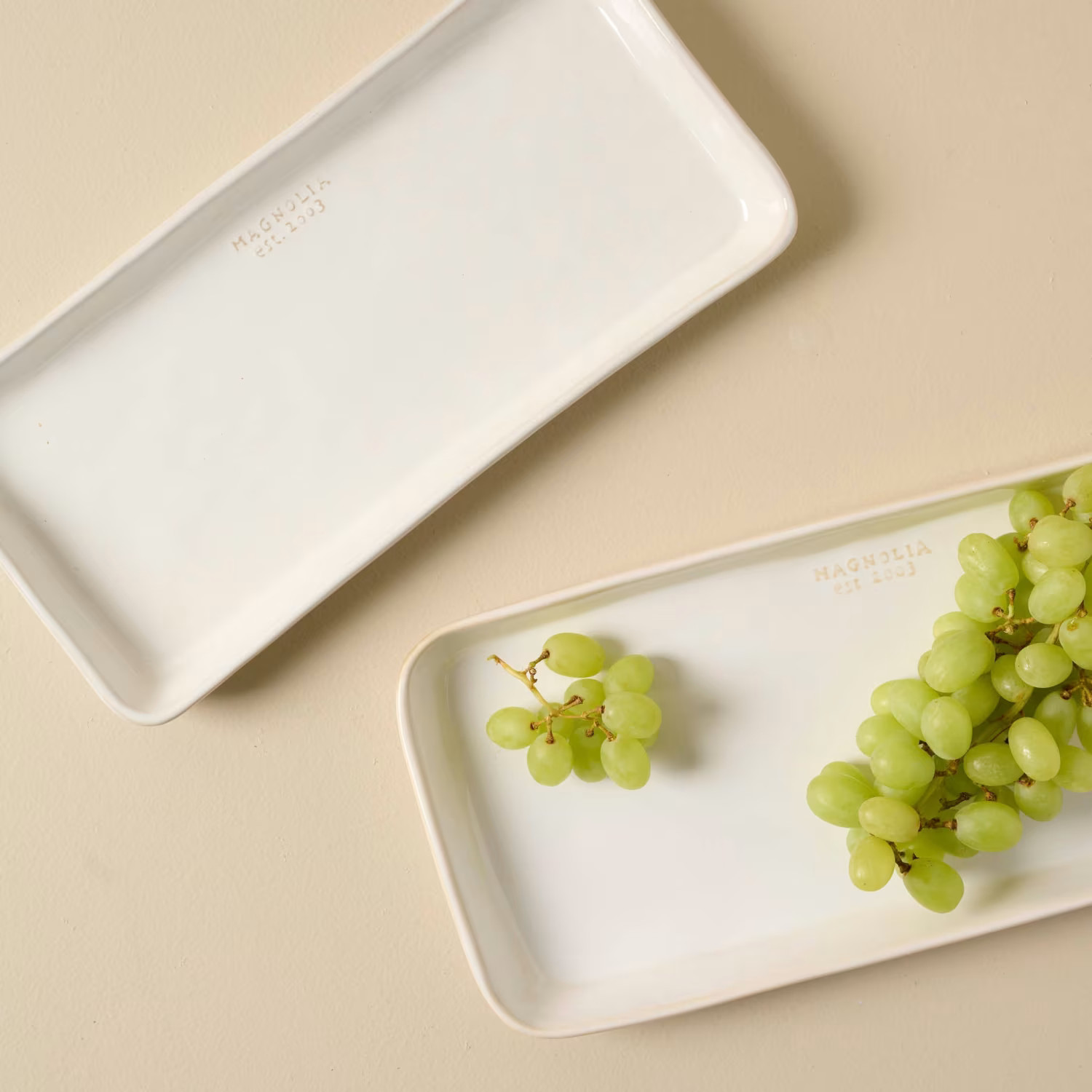 Magnolia Est. Ceramic Rectangular Platter | Magnolia
