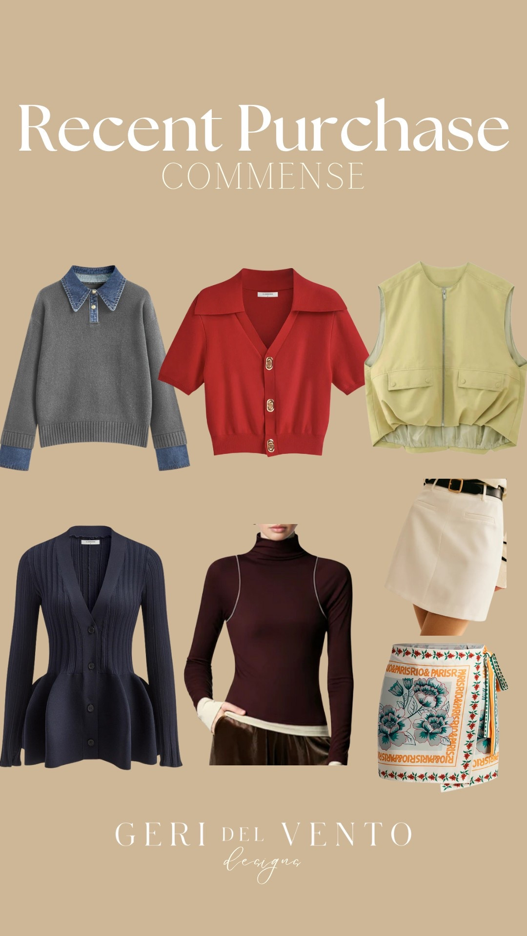 Recent order 
Commense 


#LTKStyleTip #LTKU