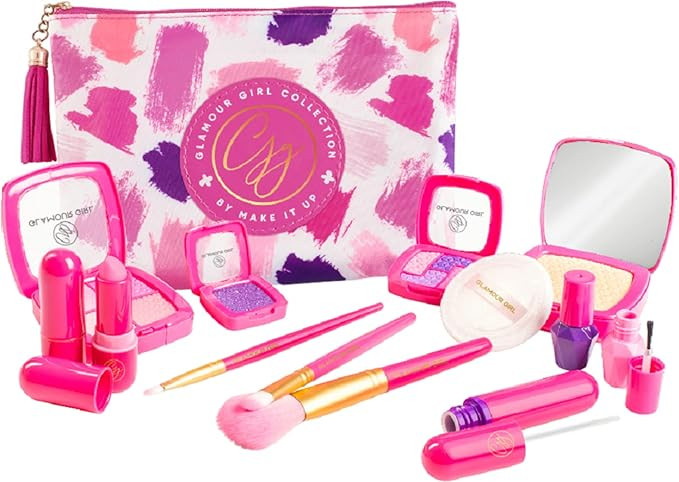Make it Up, Glamour Girl Pretend Play Makeup Set for Children - Great for Little Girls & Kids (No... | Amazon (US)