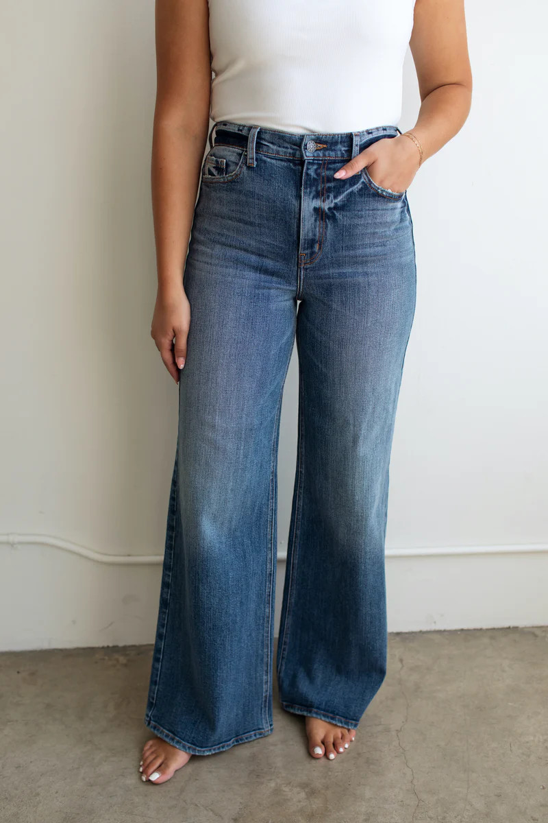 Holland Wide Leg Jeans | Carly Jean Los Angeles