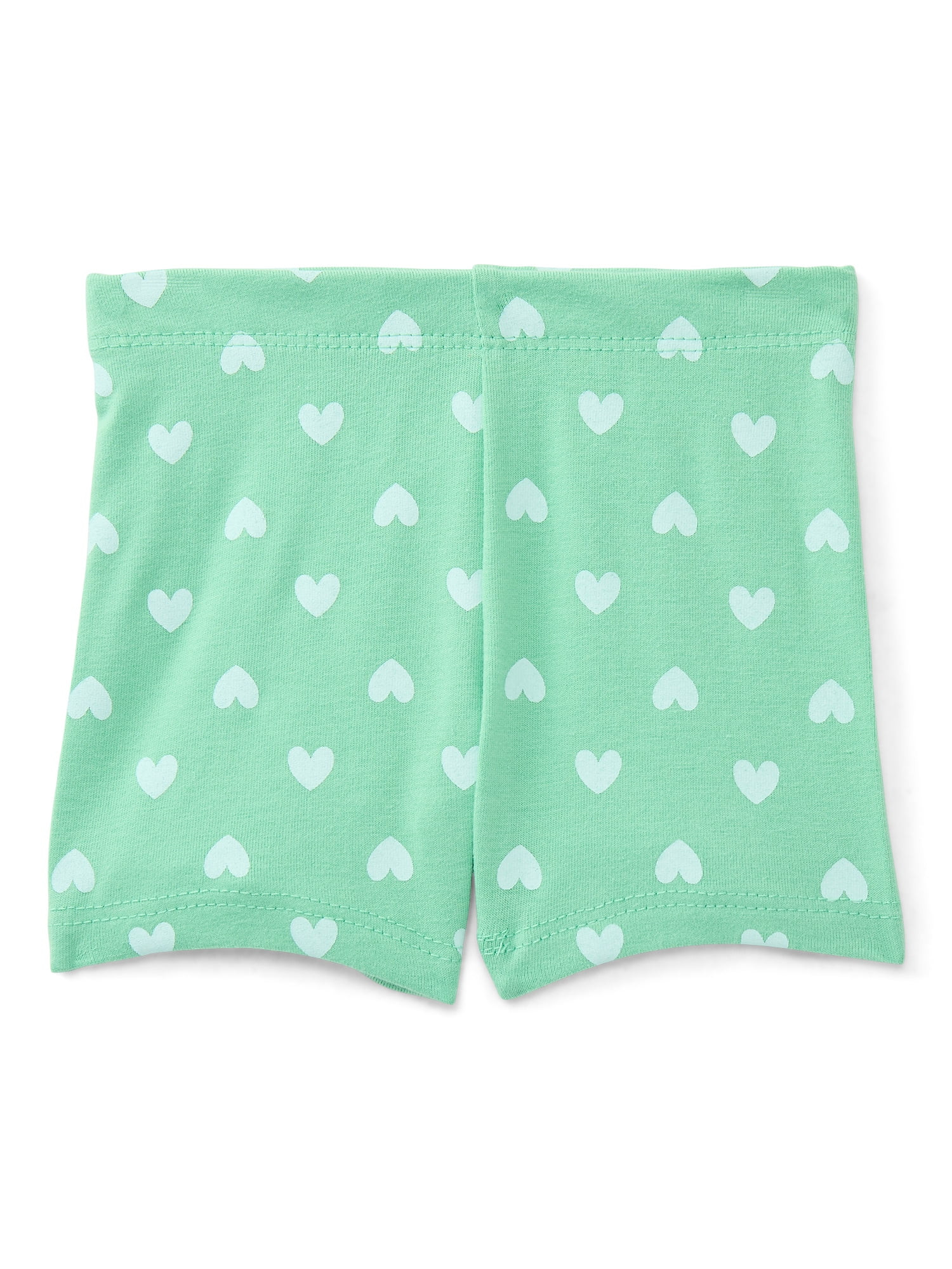 Wonder Nation Baby Girls Bike Shorts, Sizes 0M-24M | Walmart (US)