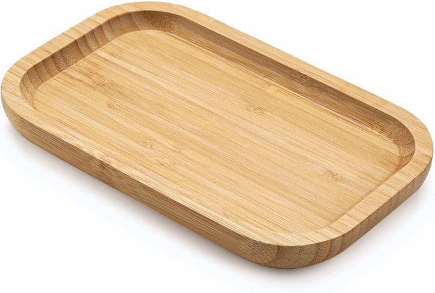 Bamboo Vanity Tray, Bathroom Counter Tray, Toilet Tank Tray, Bathroom Tray for Organizing and Hom... | Amazon (US)