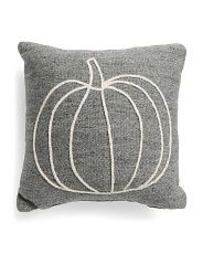 20x20 Wool Blend Textured Down Home Pumpkin Pillow | Marshalls