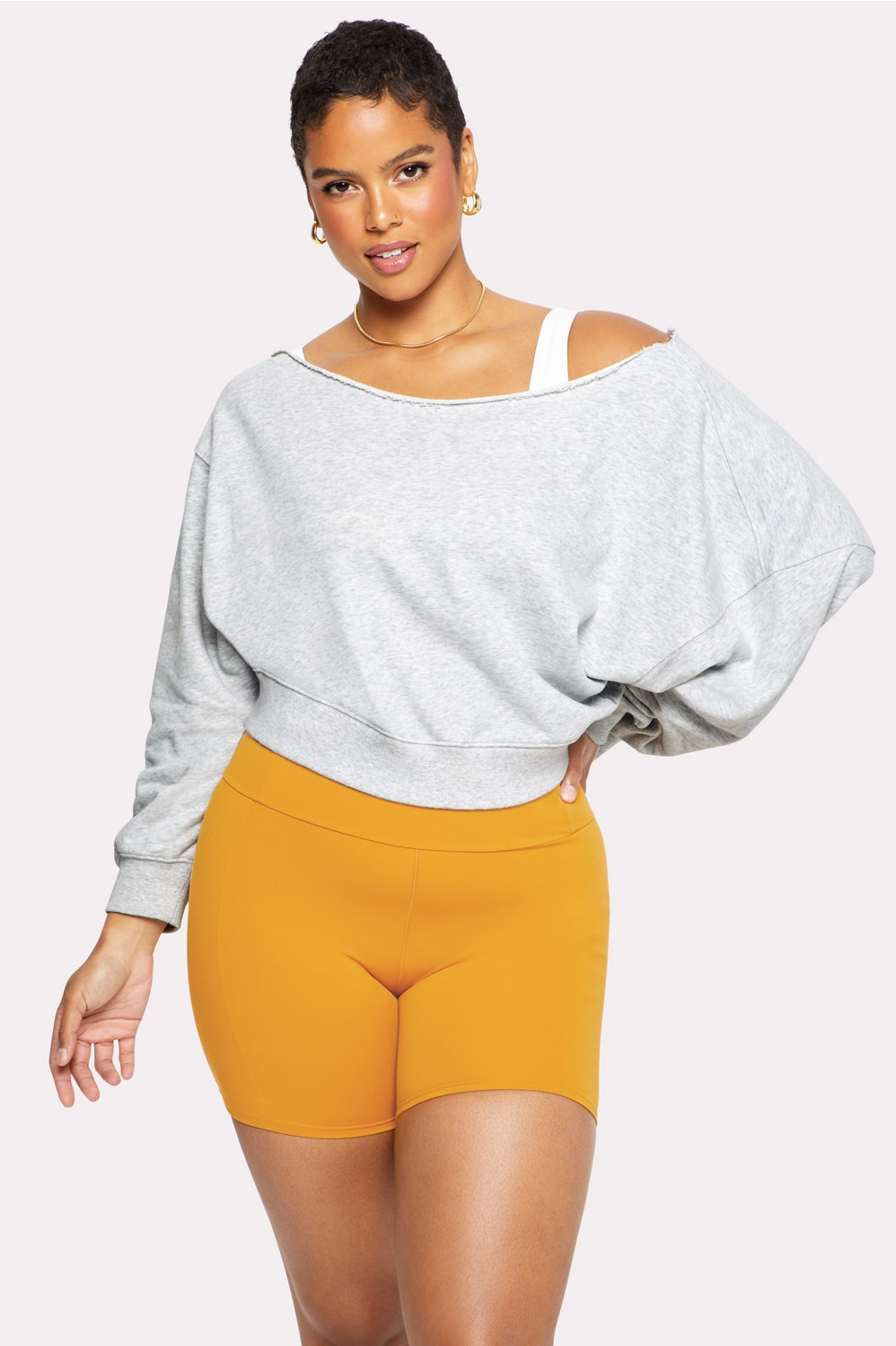 Everyday Off-The-Shoulder Sweatshirt | Fabletics