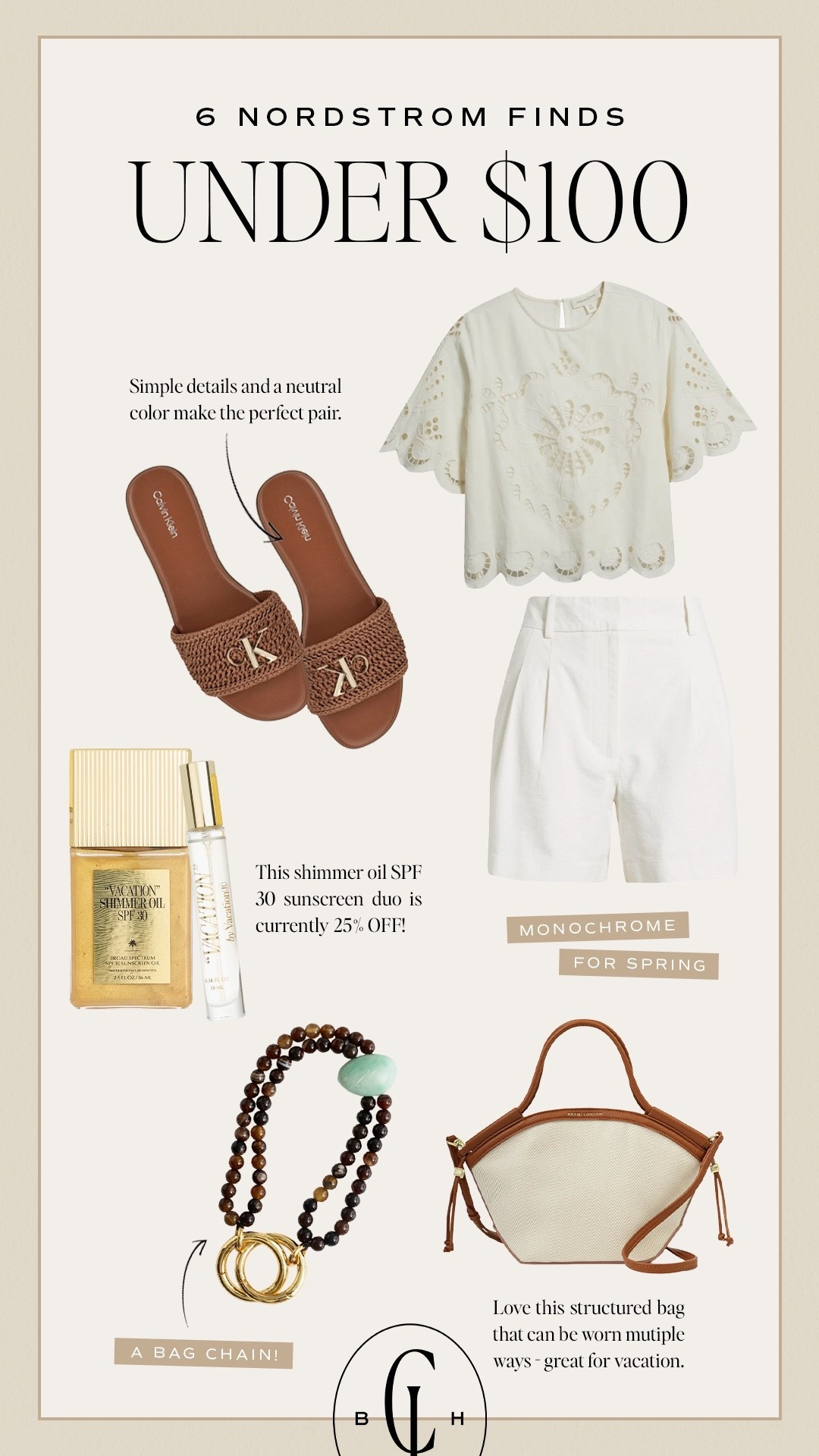 Nordstrom favorites under $100 that are perfect for summer! 

#LTKSeasonal #LTKootd