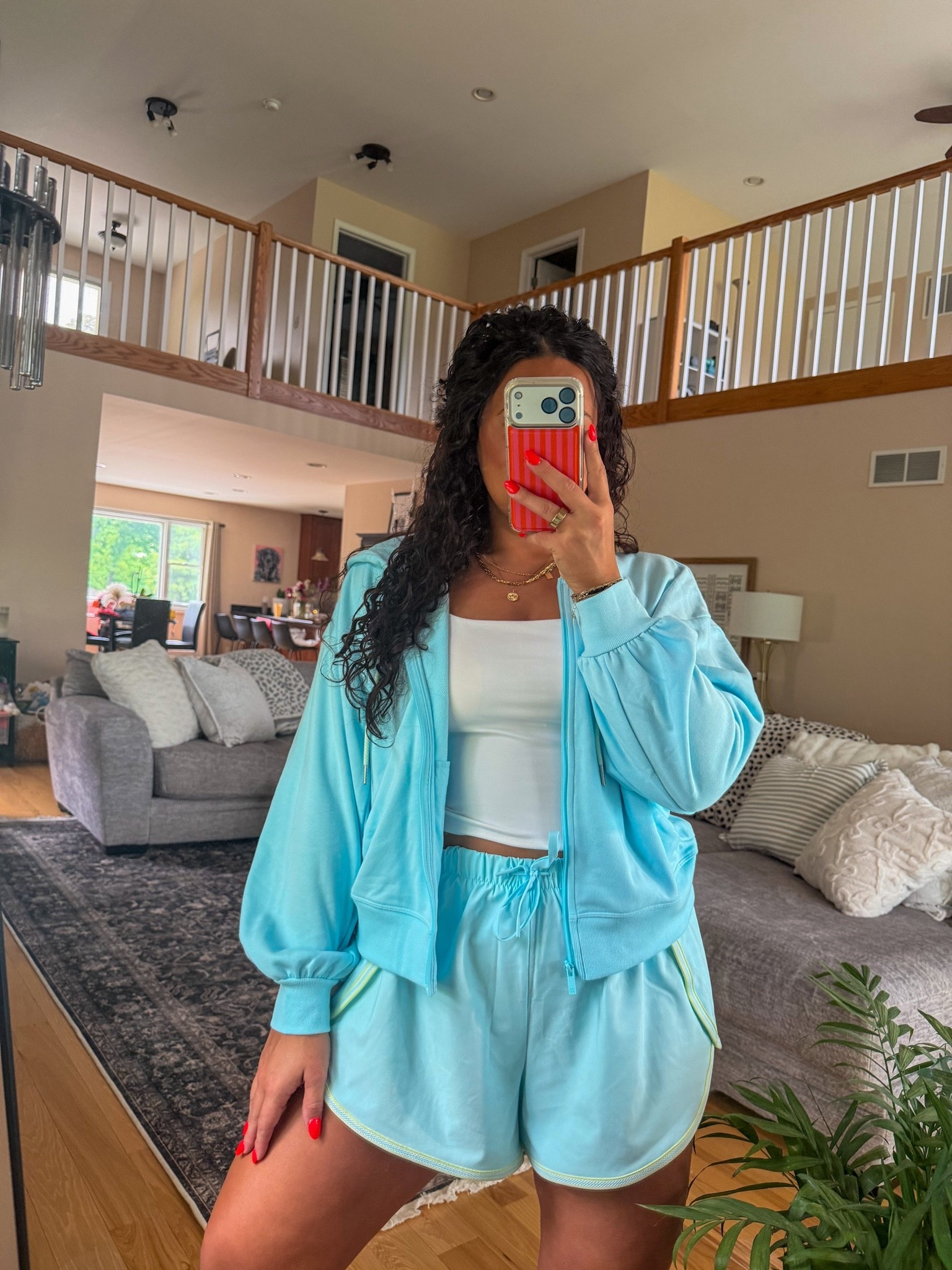 I’m wearing a size large in everything. 

#target @Target

#LTKSeasonal #LTKActive #LTKMidsize