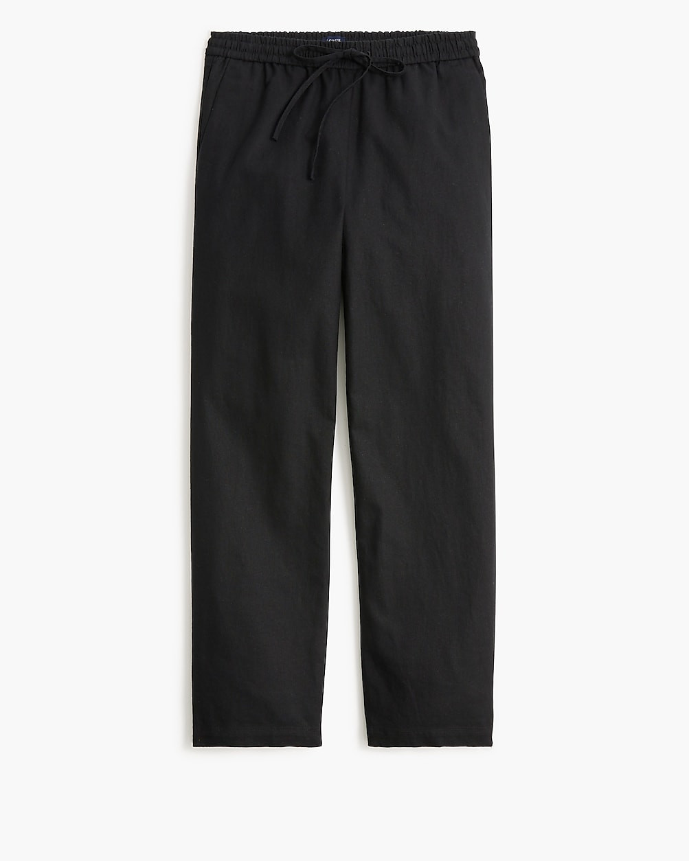 Linen-blend slim wide-leg drawstring pant | J.Crew Factory