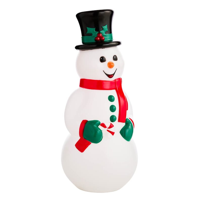 LED Snowman Blow Mold, 2' | At Home