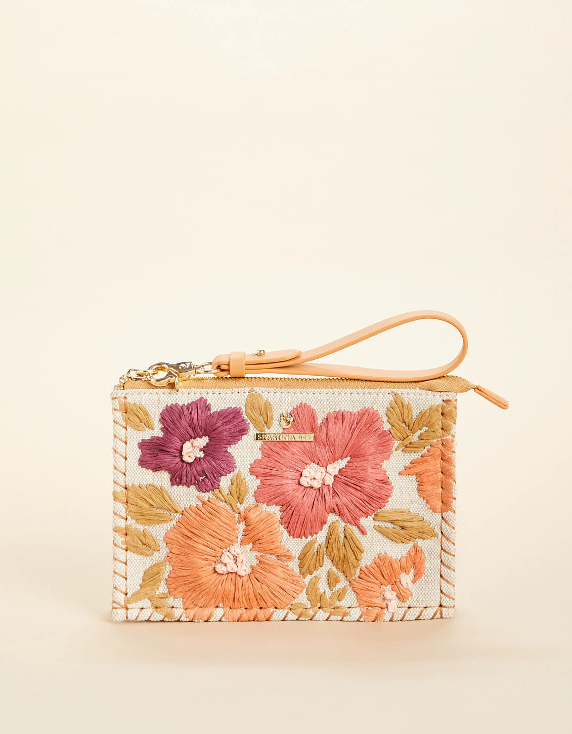 Sophie Raffia Wristlet Multi | Spartina 449