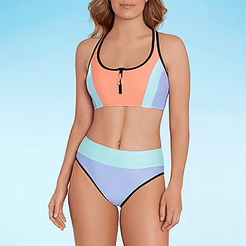 Missy Franklin for Sports Illustrated Womens Racerback Bra Bikini Swimsuit Top | JCPenney