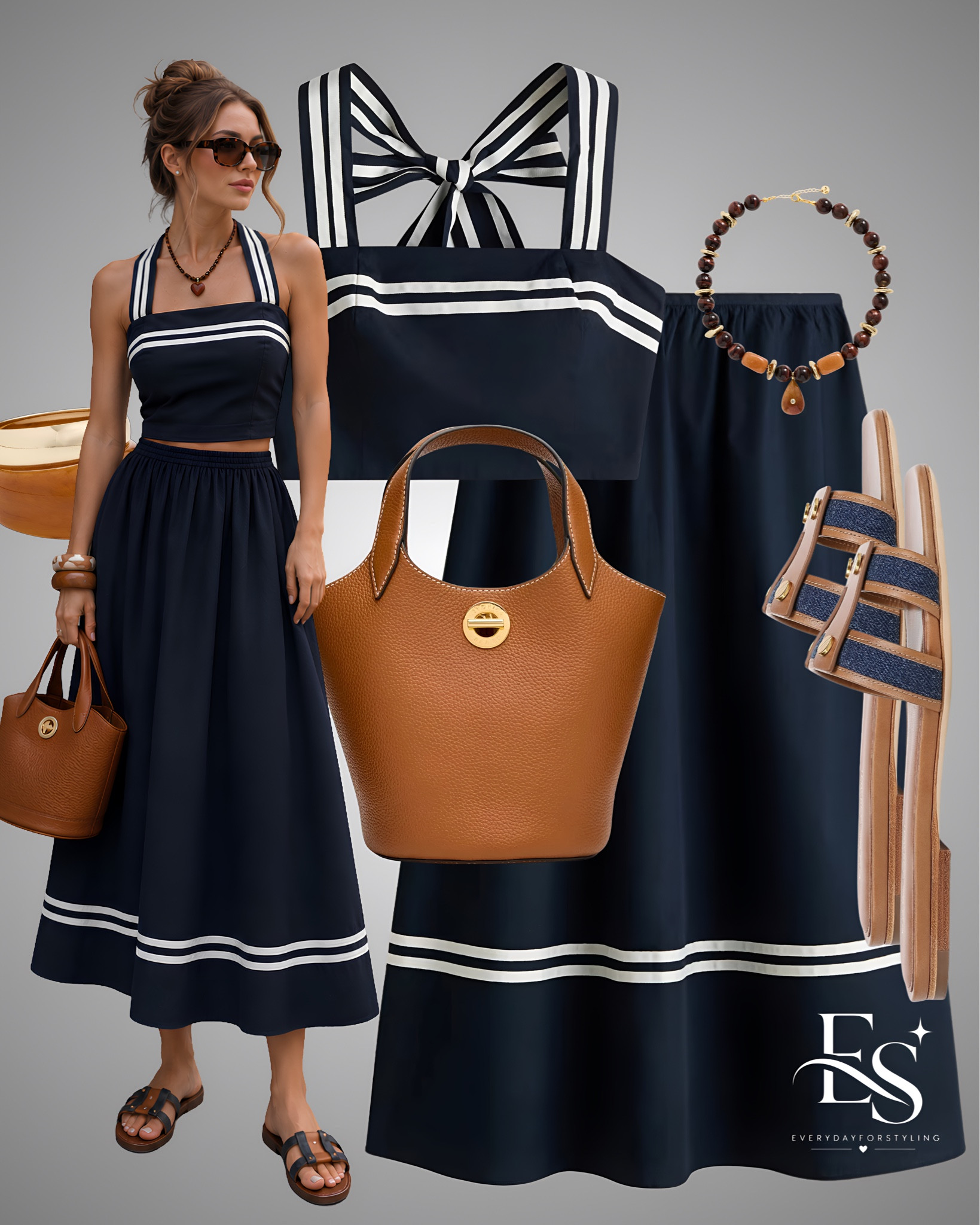 Coastal chic never looked this polished 💙

H&M midi skirt, summer outfit ideas, vacation style, coastal chic, casual chic, capsule wardrobe, European summer outfits, brunch outfit, everyday style, minimalist fashion, black and white outfit, denim midi skirt, nautical style, resort wear, effortless fashion

#HMStyle #SummerStyle #MidiSkirt #CasualChic #USFashion


#LTKootd #LTKTravel #LTKSeasonal