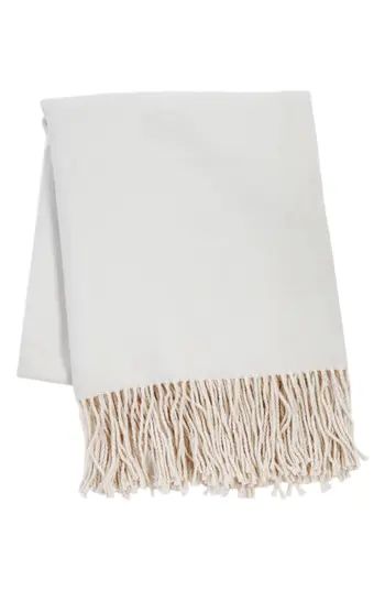 Pom Pom At Home Morgan Throw, Size One Size - Grey | Nordstrom
