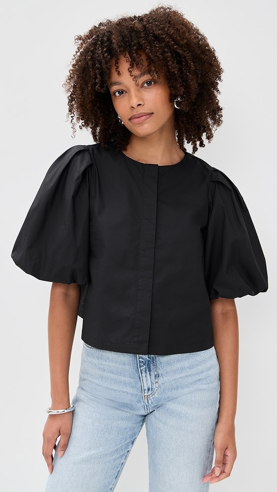 Liza Puff Sleeve Shirt | Shopbop