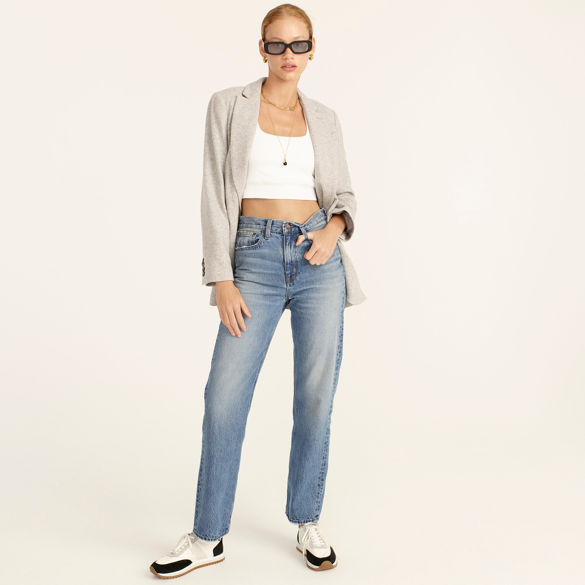 Point Sur vista straight jean in Medium Vintage wash | J. Crew US