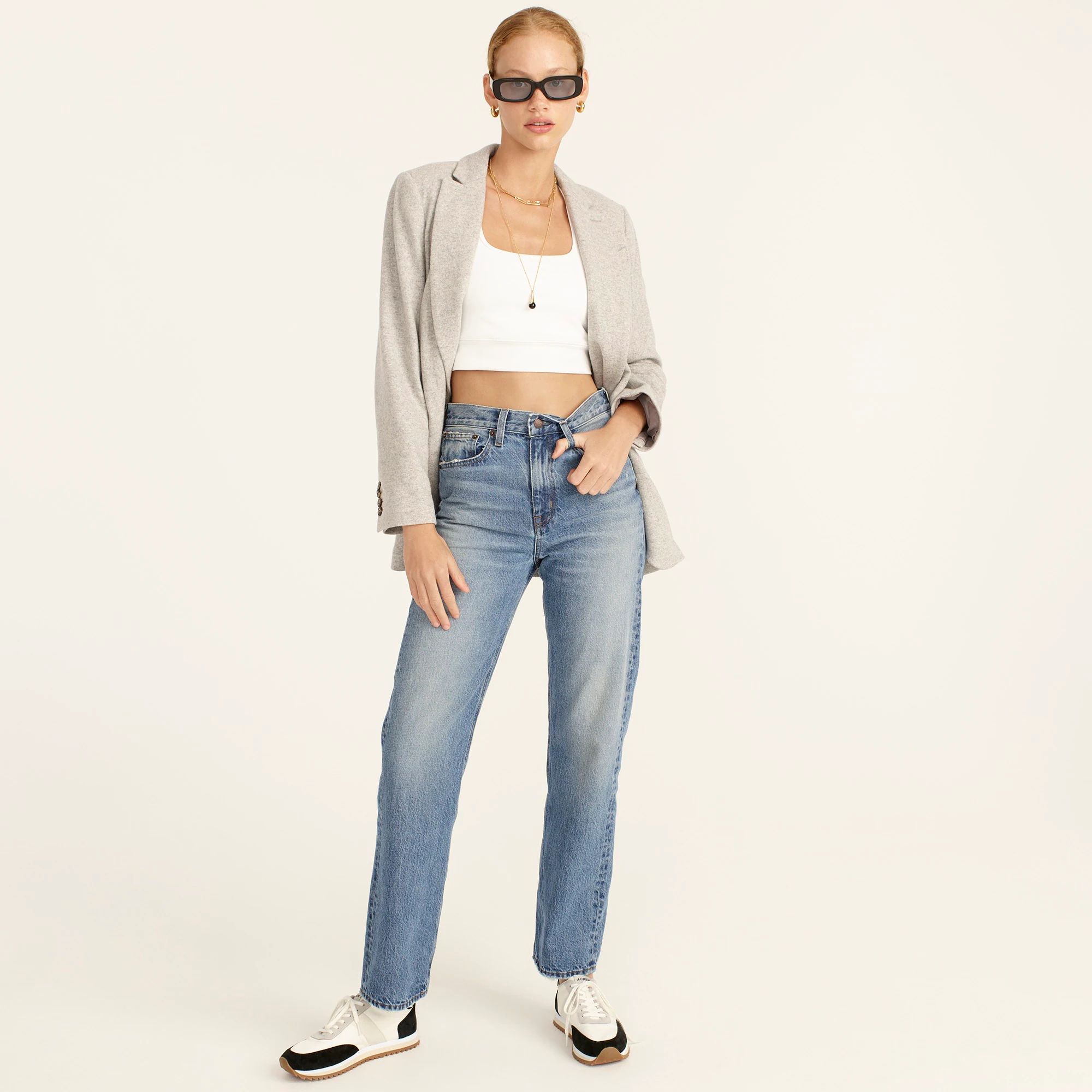 Point Sur vista straight jean in Medium Vintage wash | J.Crew US