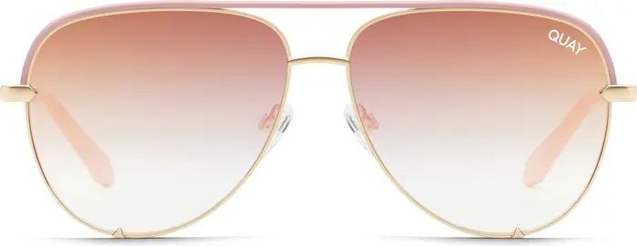 High Key Contrast 55mm Gradient Aviator Sunglasses | Nordstrom