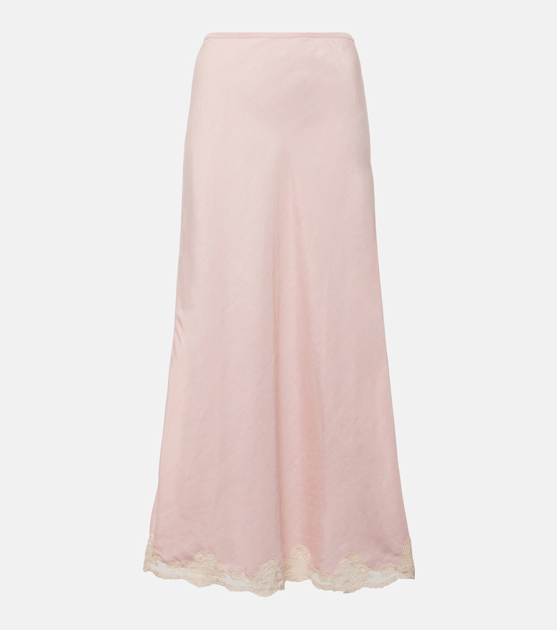 Crystal lace-trimmed maxi skirt | Mytheresa (US/CA)
