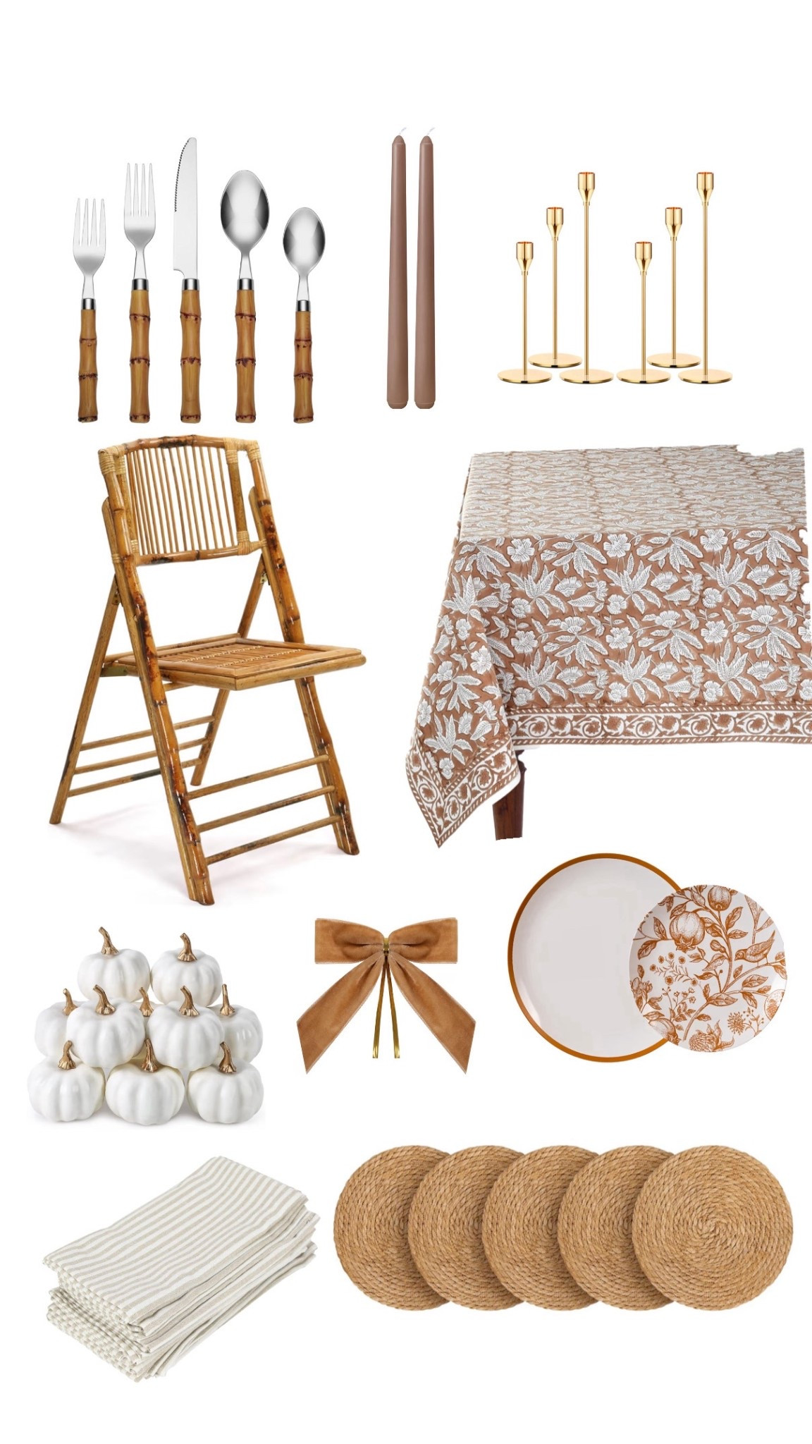 Thanksgiving tablescape from Amazon 

#LTKHoliday #LTKSeasonal #LTKHome